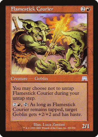 Flamestick Courier [Onslaught] | Mindsight Gaming