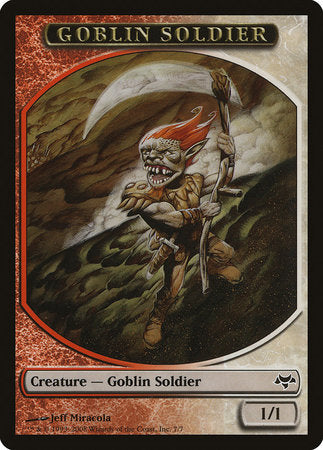 Goblin Soldier Token [Eventide Tokens] | Mindsight Gaming
