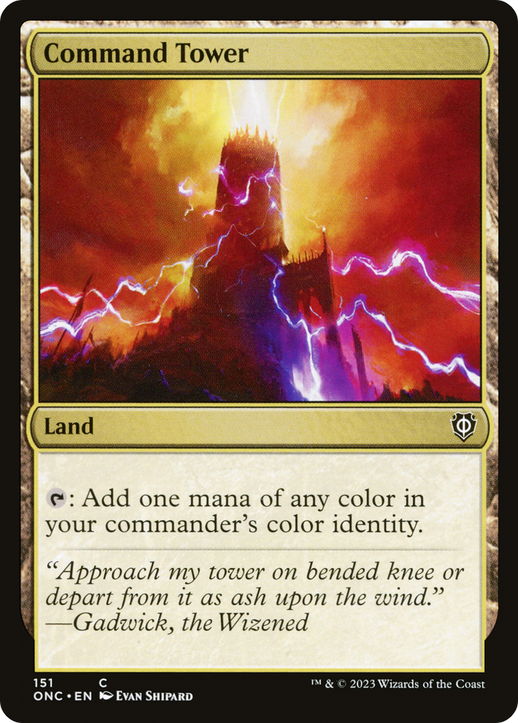 Command Tower [Phyrexia: All Will Be One Commander] | Mindsight Gaming