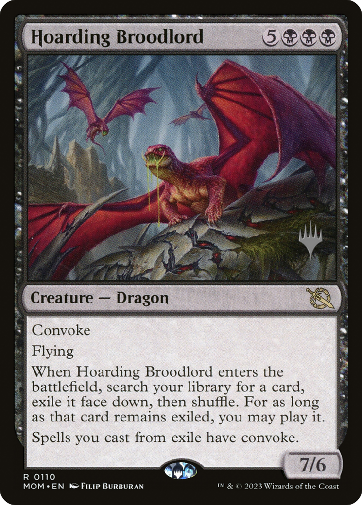 Hoarding Broodlord (Promo Pack) [March of the Machine Promos] | Mindsight Gaming