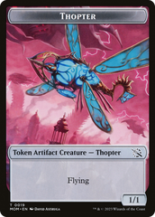 Thopter // Spirit (14) Double-Sided Token [March of the Machine Tokens] | Mindsight Gaming