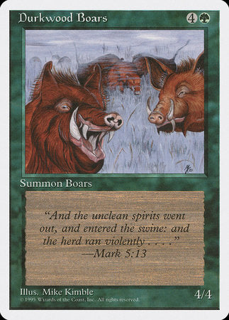 Durkwood Boars [Fourth Edition] | Mindsight Gaming