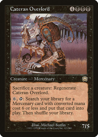 Cateran Overlord [Mercadian Masques] | Mindsight Gaming