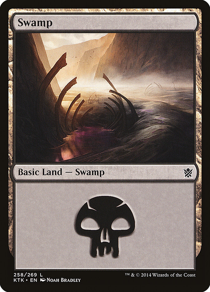 Swamp (258) [Khans of Tarkir] | Mindsight Gaming