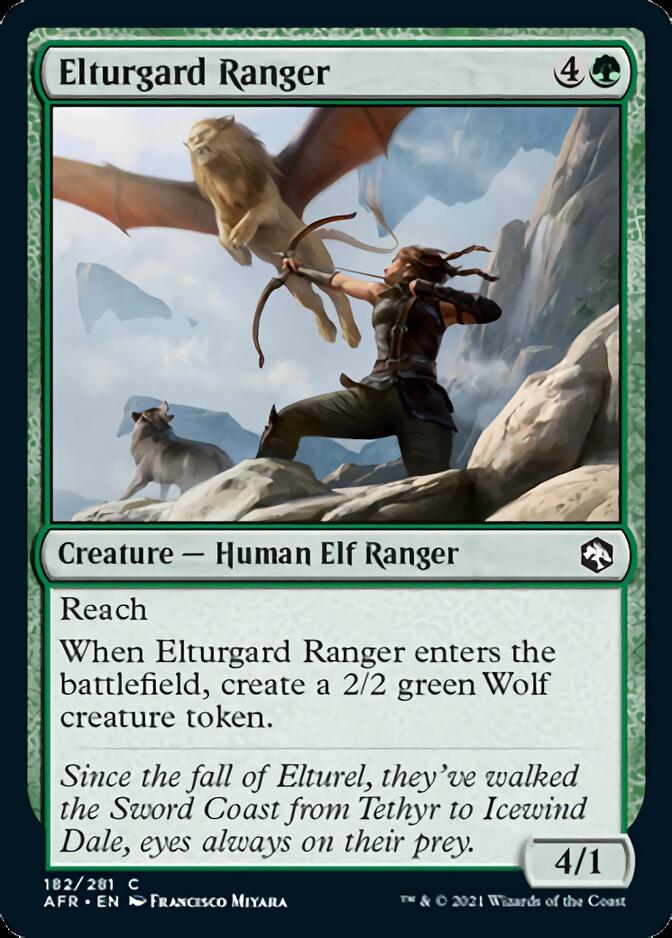 Elturgard Ranger [Dungeons & Dragons: Adventures in the Forgotten Realms] | Mindsight Gaming
