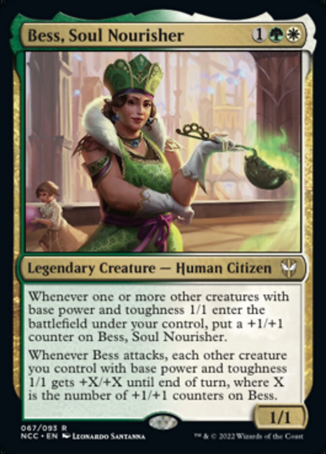Bess, Soul Nourisher [Streets of New Capenna Commander] | Mindsight Gaming