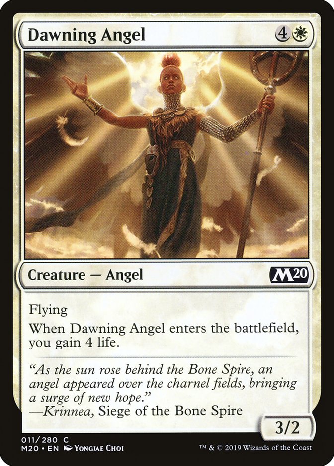 Dawning Angel [Core Set 2020] | Mindsight Gaming
