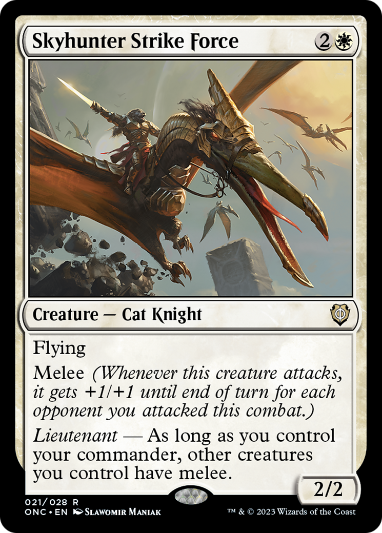 Skyhunter Strike Force [Phyrexia: All Will Be One Commander] | Mindsight Gaming