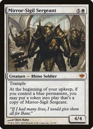 Mirror-Sigil Sergeant [Conflux] | Mindsight Gaming
