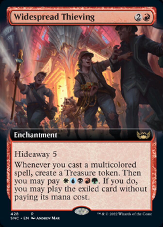 Widespread Thieving (Extended Art) [Streets of New Capenna] | Mindsight Gaming