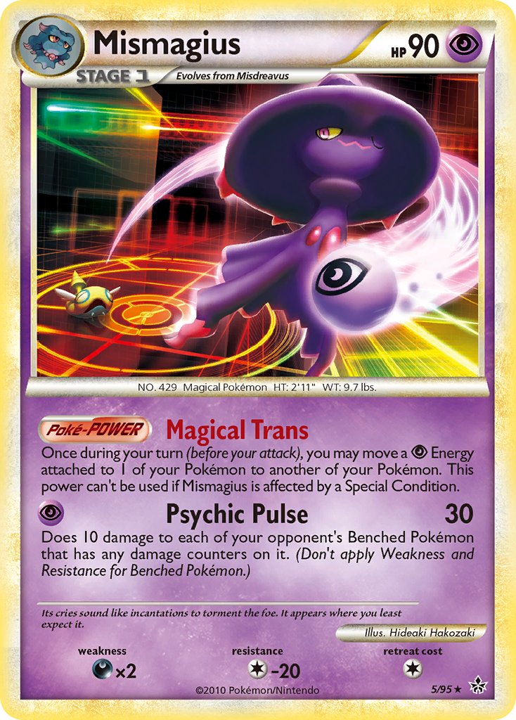 Mismagius (5/95) (Theme Deck Exclusive) [HeartGold & SoulSilver: Unleashed] | Mindsight Gaming