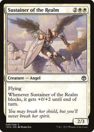 Sustainer of the Realm [Iconic Masters] | Mindsight Gaming