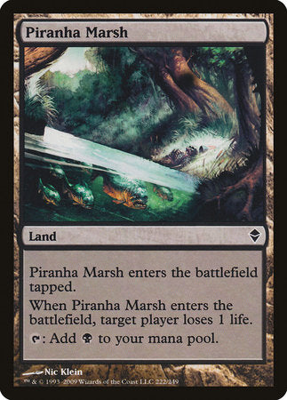 Piranha Marsh [Zendikar] | Mindsight Gaming