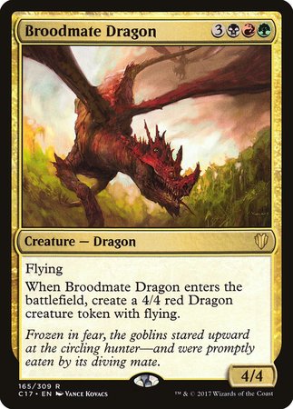 Broodmate Dragon [Commander 2017] | Mindsight Gaming