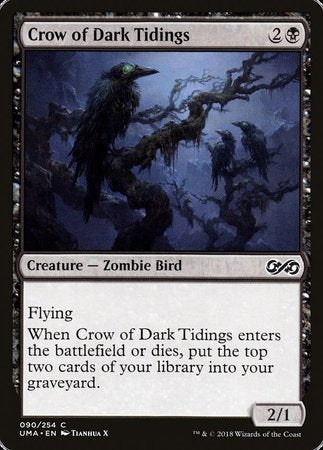 Crow of Dark Tidings [Ultimate Masters] | Mindsight Gaming