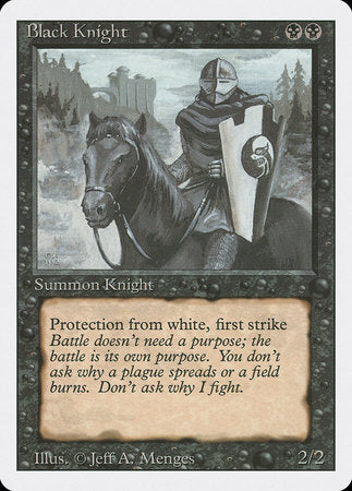 Black Knight [Revised Edition] | Mindsight Gaming