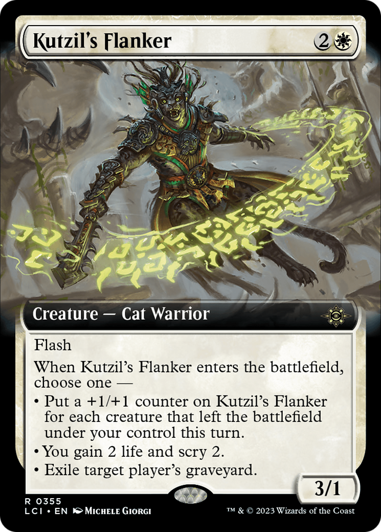 Kutzil's Flanker (Extended Art) [The Lost Caverns of Ixalan] | Mindsight Gaming