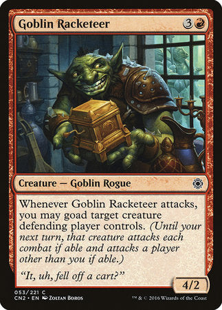 Goblin Racketeer [Conspiracy: Take the Crown] | Mindsight Gaming