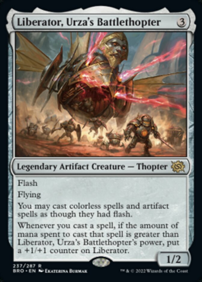 Liberator, Urza's Battlethopter [The Brothers' War] | Mindsight Gaming