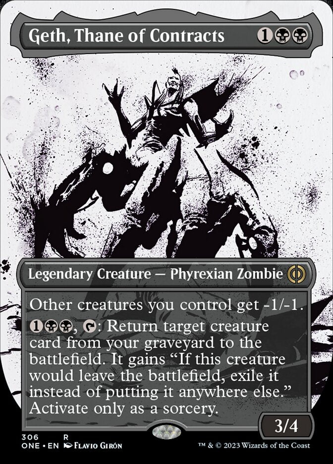 Geth, Thane of Contracts (Borderless Ichor) [Phyrexia: All Will Be One] | Mindsight Gaming
