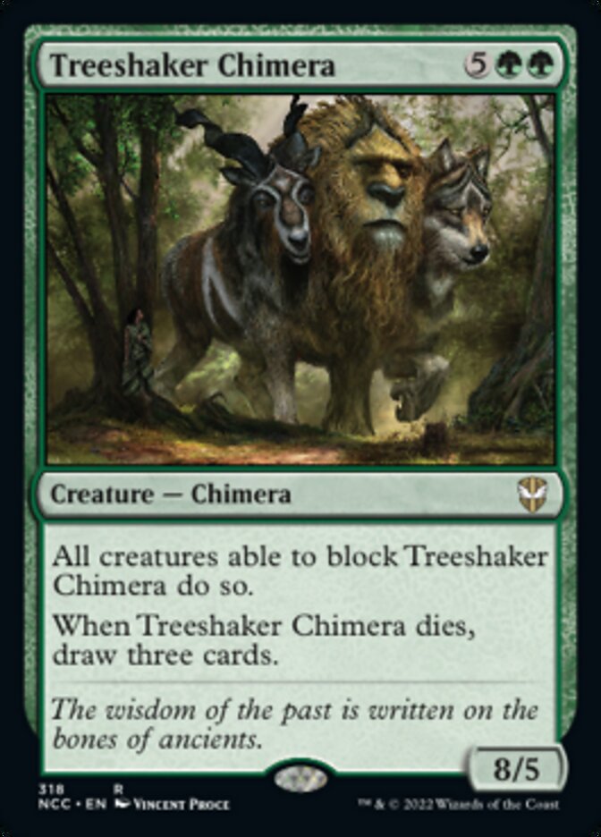 Treeshaker Chimera [Streets of New Capenna Commander] | Mindsight Gaming