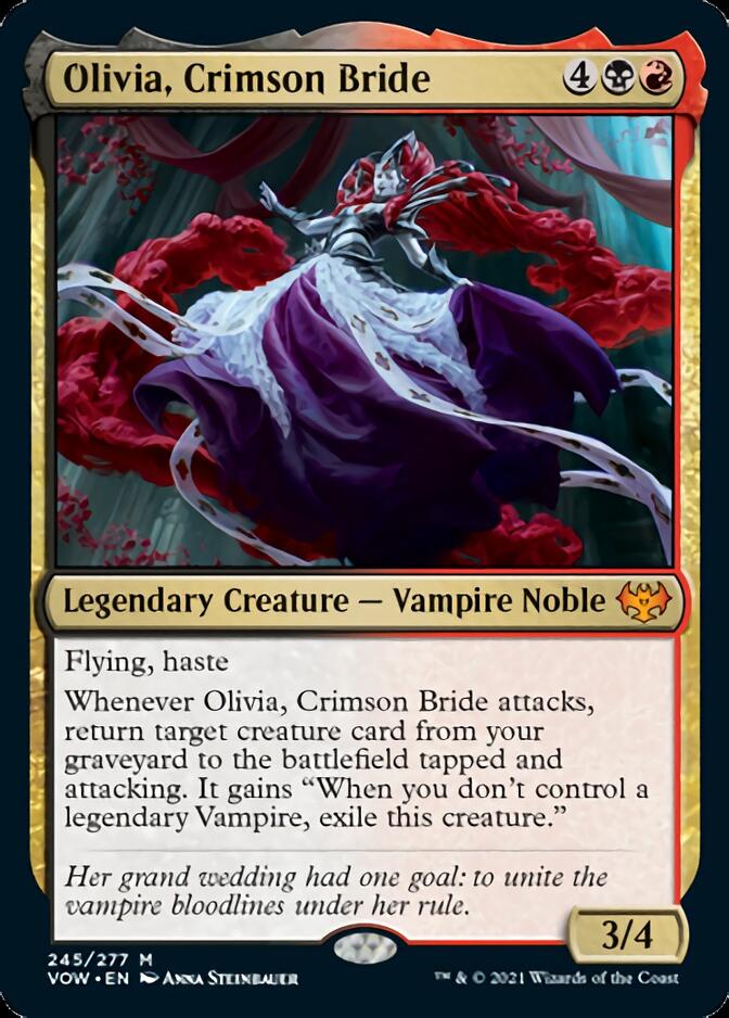 Olivia, Crimson Bride [Innistrad: Crimson Vow] | Mindsight Gaming