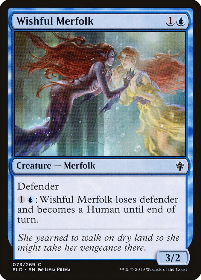 Wishful Merfolk [Throne of Eldraine] | Mindsight Gaming