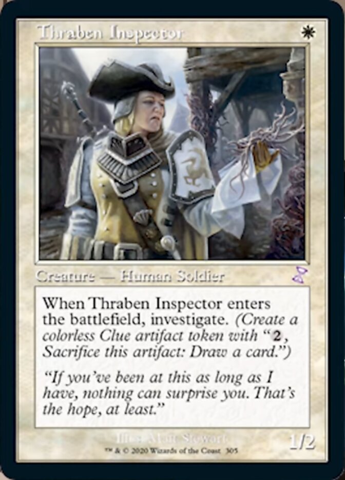 Thraben Inspector (Timeshifted) [Time Spiral Remastered] | Mindsight Gaming