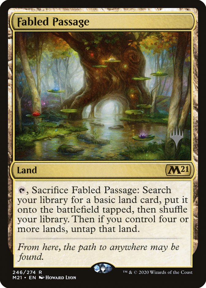 Fabled Passage (Promo Pack) [Core Set 2021 Promos] | Mindsight Gaming