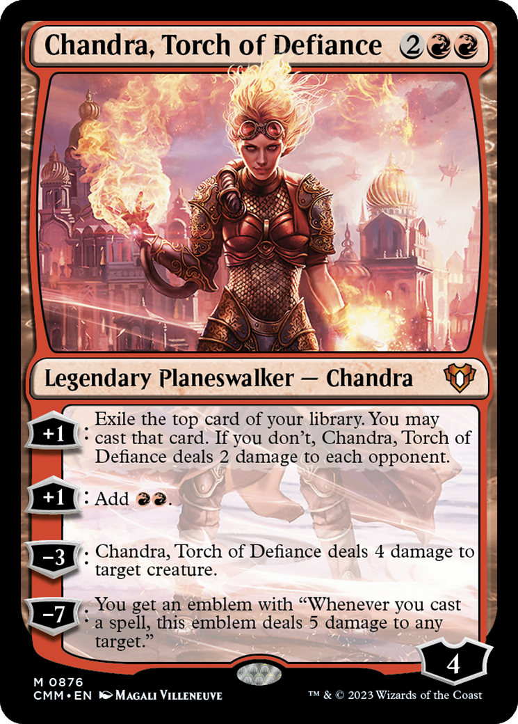 Chandra, Torch of Defiance [Commander Masters] | Mindsight Gaming