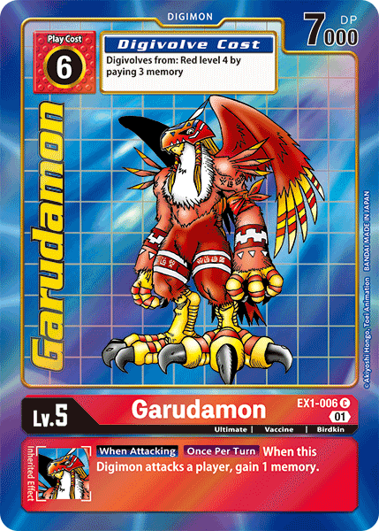 Garudamon [EX1-006] (Alternate Art) [Classic Collection] | Mindsight Gaming