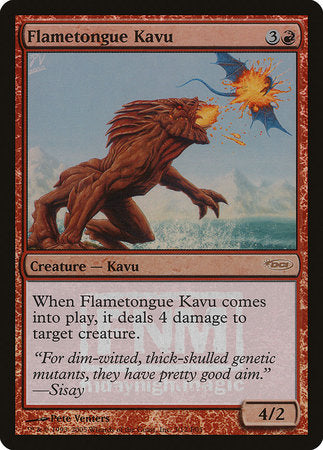 Flametongue Kavu [Friday Night Magic 2005] | Mindsight Gaming