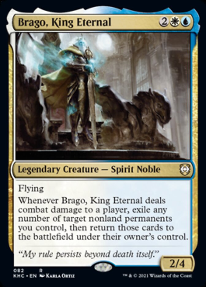 Brago, King Eternal [Kaldheim Commander] | Mindsight Gaming