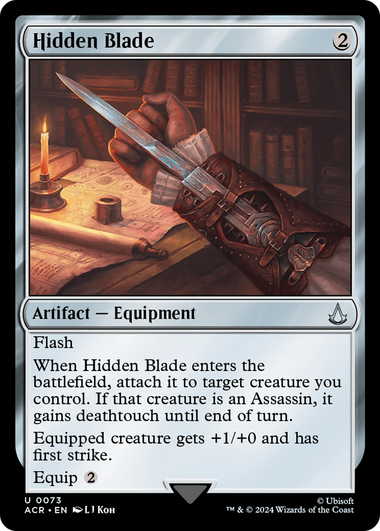 Hidden Blade [Assassin's Creed] | Mindsight Gaming