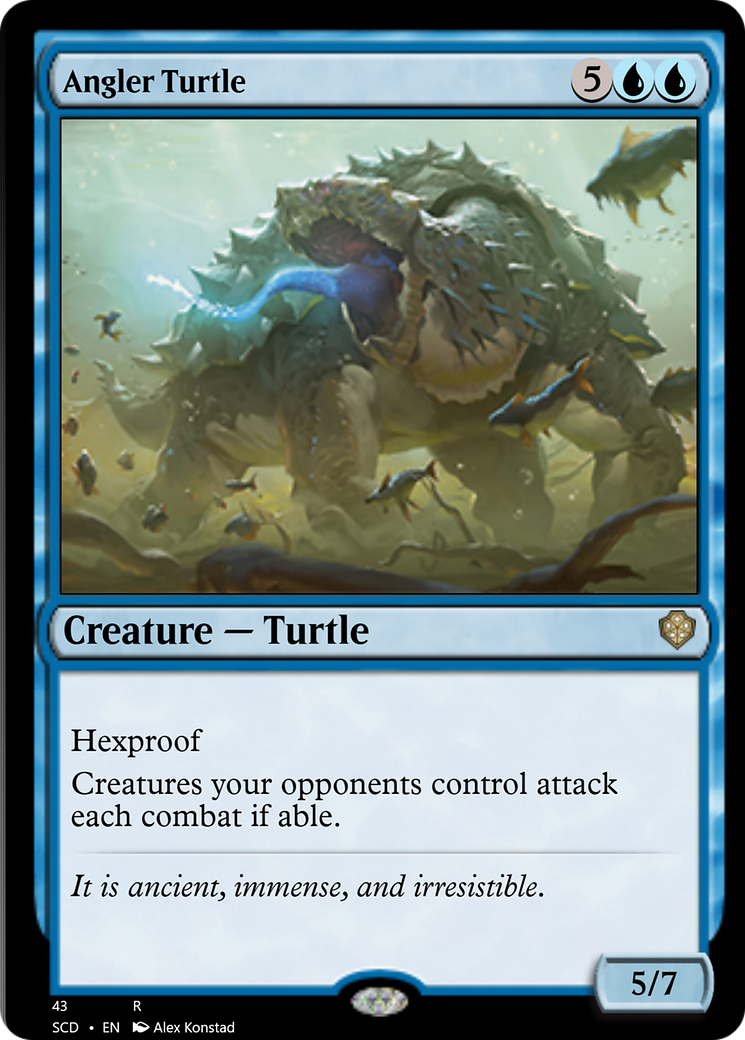 Angler Turtle [Starter Commander Decks] | Mindsight Gaming