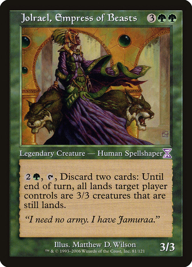 Jolrael, Empress of Beasts [Time Spiral Timeshifted] | Mindsight Gaming