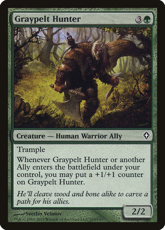 Graypelt Hunter [Worldwake] | Mindsight Gaming