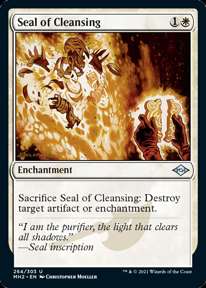 Seal of Cleansing (Foil Etched) [Modern Horizons 2] | Mindsight Gaming