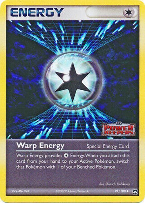 Warp Energy (91/108) (Stamped) [EX: Power Keepers] | Mindsight Gaming