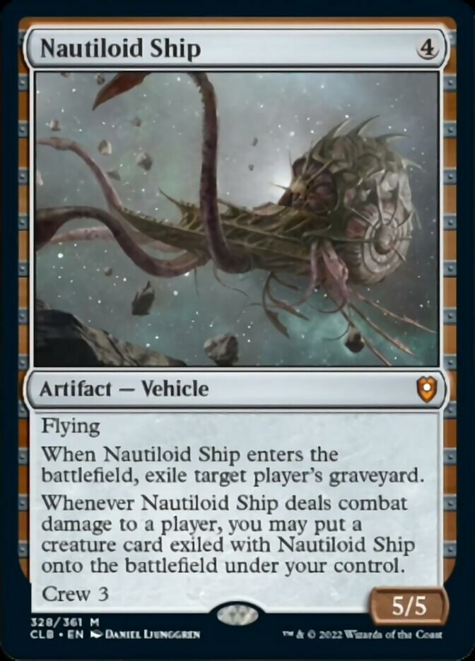 Nautiloid Ship [Commander Legends: Battle for Baldur's Gate] | Mindsight Gaming