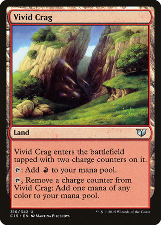 Vivid Crag [Commander 2015] | Mindsight Gaming
