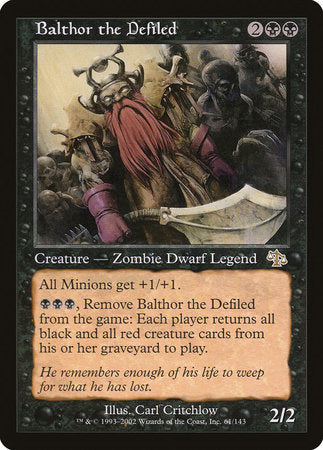 Balthor the Defiled [Judgment] | Mindsight Gaming