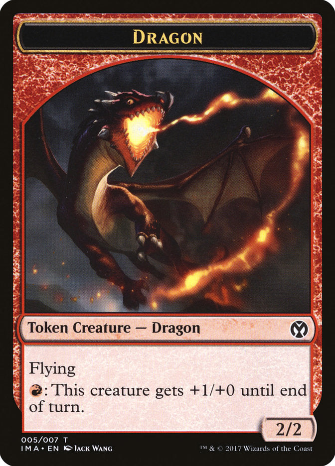 Dragon (005/007) [Iconic Masters Tokens] | Mindsight Gaming