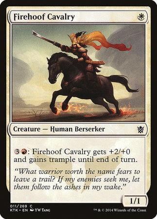 Firehoof Cavalry [Khans of Tarkir] | Mindsight Gaming