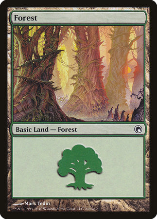 Forest (249) [Scars of Mirrodin] | Mindsight Gaming