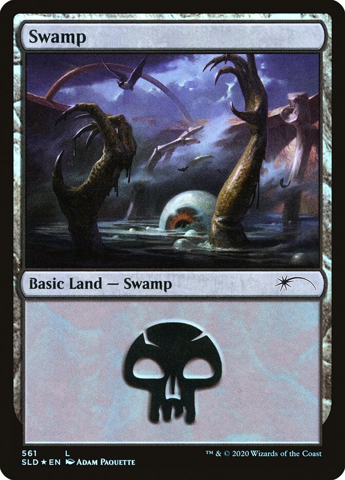 Swamp (Witchcraft) (561) [Secret Lair Drop Promos] | Mindsight Gaming