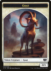 Wurm (033/036) // Goat Double-sided Token [Commander 2014 Tokens] | Mindsight Gaming