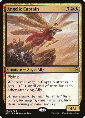 Angelic Captain [Battle for Zendikar] | Mindsight Gaming