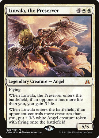Linvala, the Preserver [Oath of the Gatewatch] | Mindsight Gaming