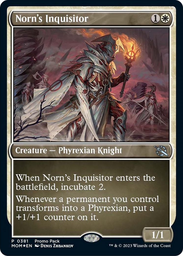 Norn's Inquisitor (Promo Pack) [March of the Machine Promos] | Mindsight Gaming